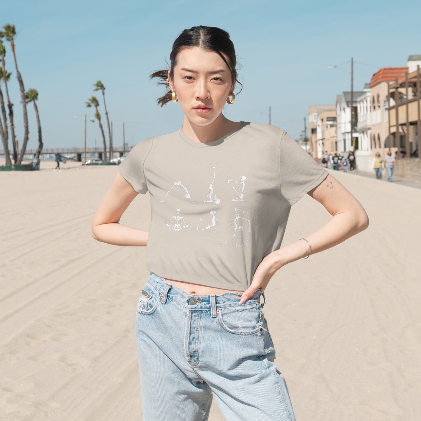 NAMASTE CROP TOP