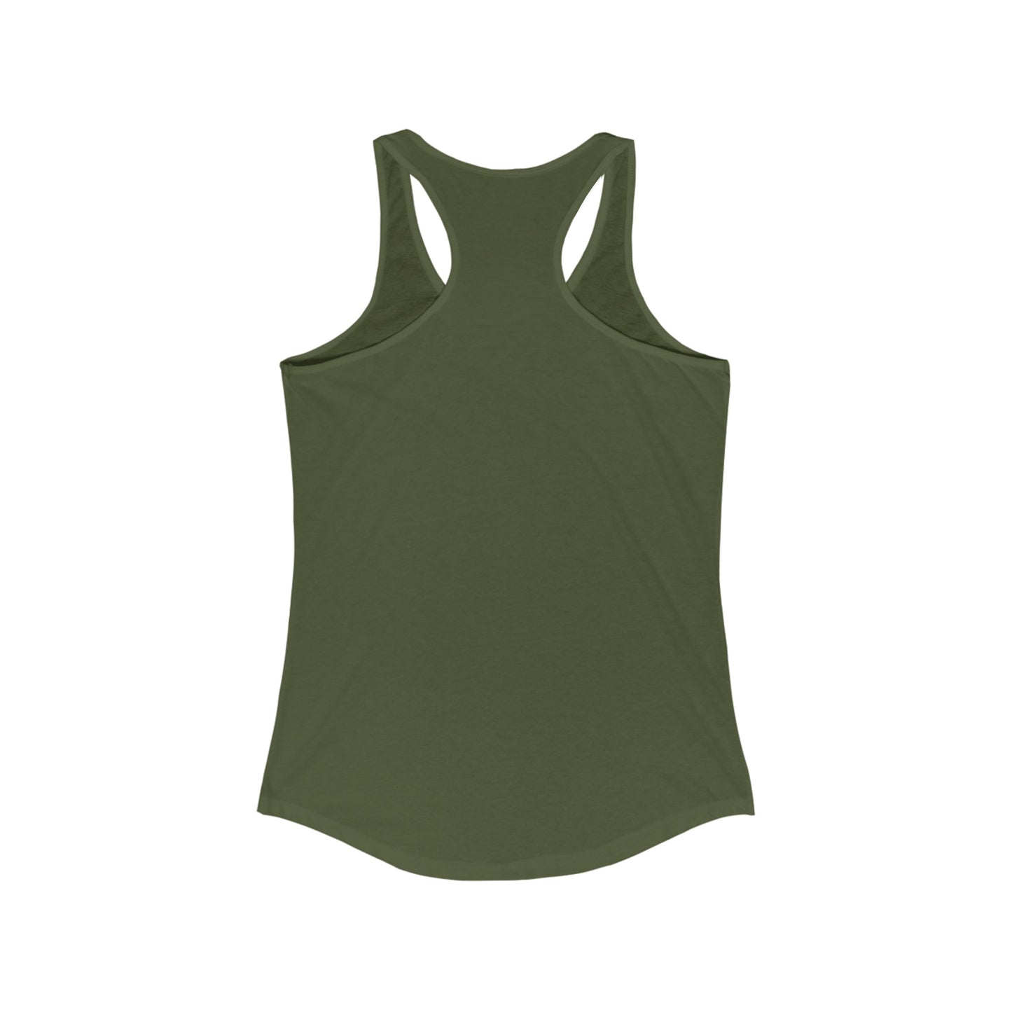 T-Rex No Like Push-Ups Racerback Tank