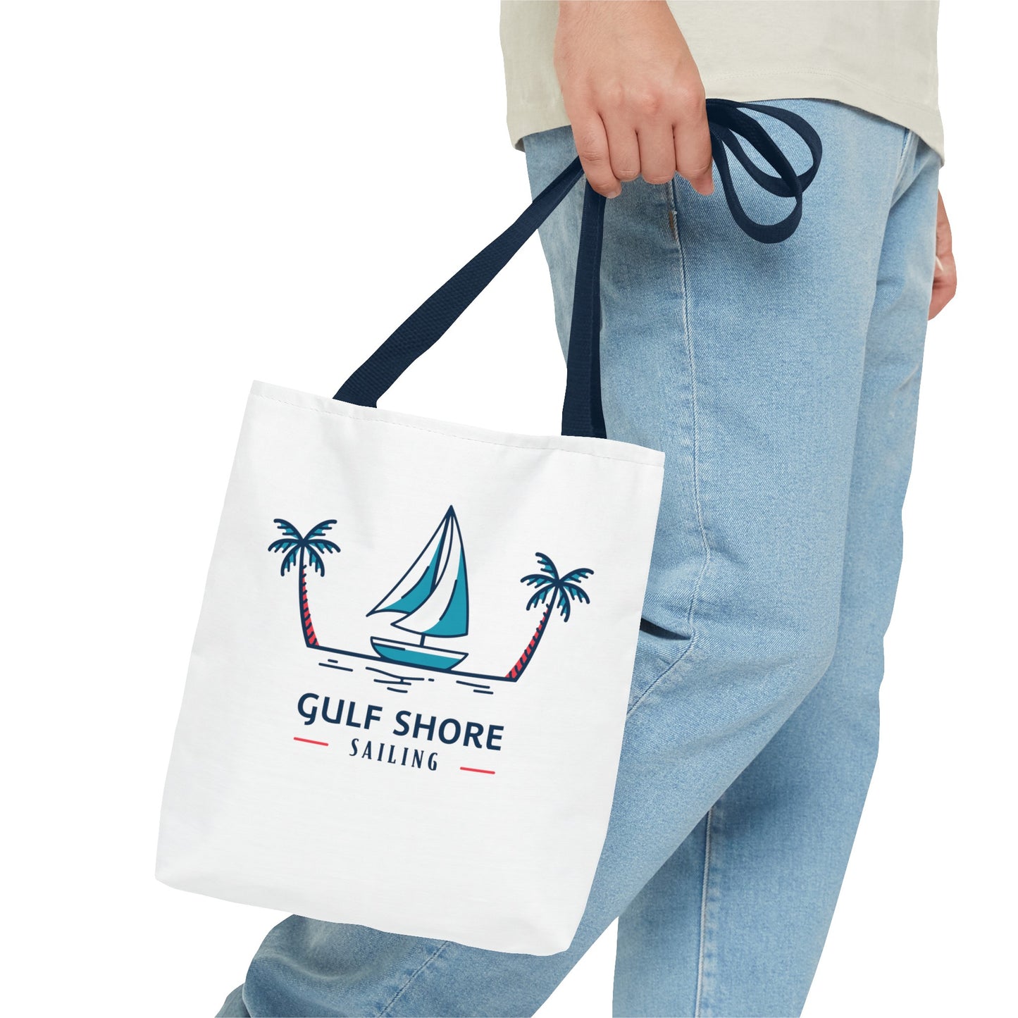 Gulf Shore Sailing Camper Tote Bag