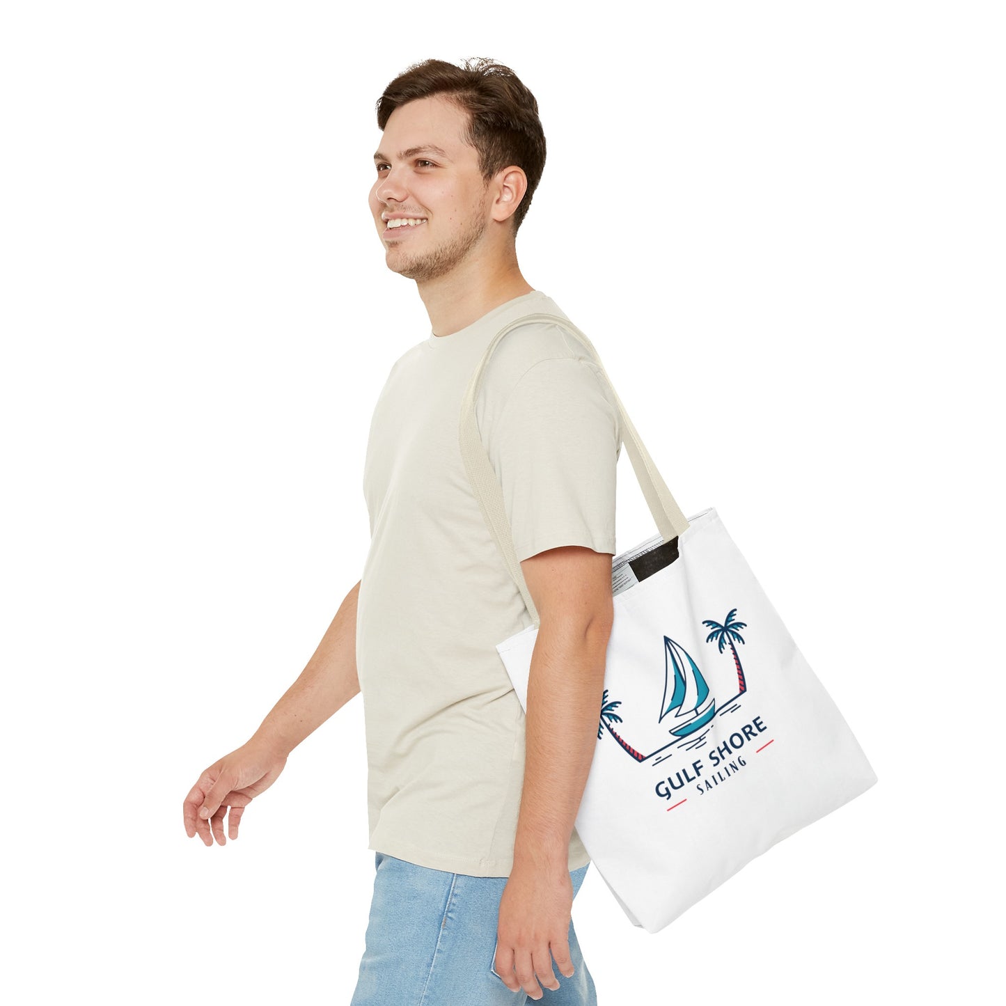 Gulf Shore Sailing Camper Tote Bag