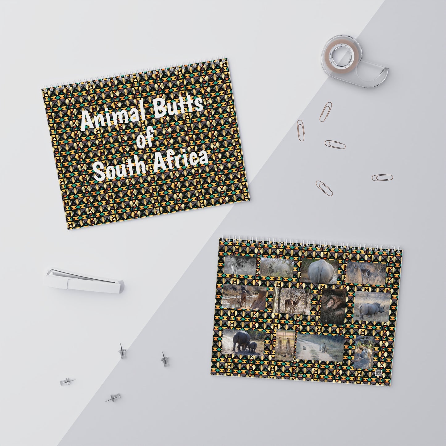 Animal Butt's Of South Africa Wall Calendars (2024)