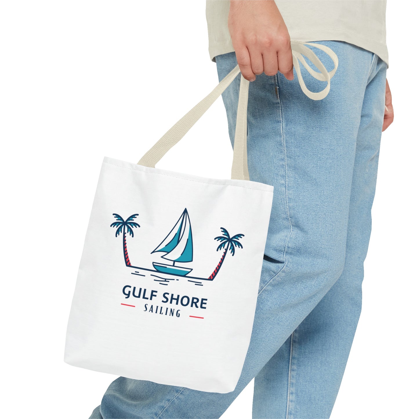 Gulf Shore Sailing Camper Tote Bag