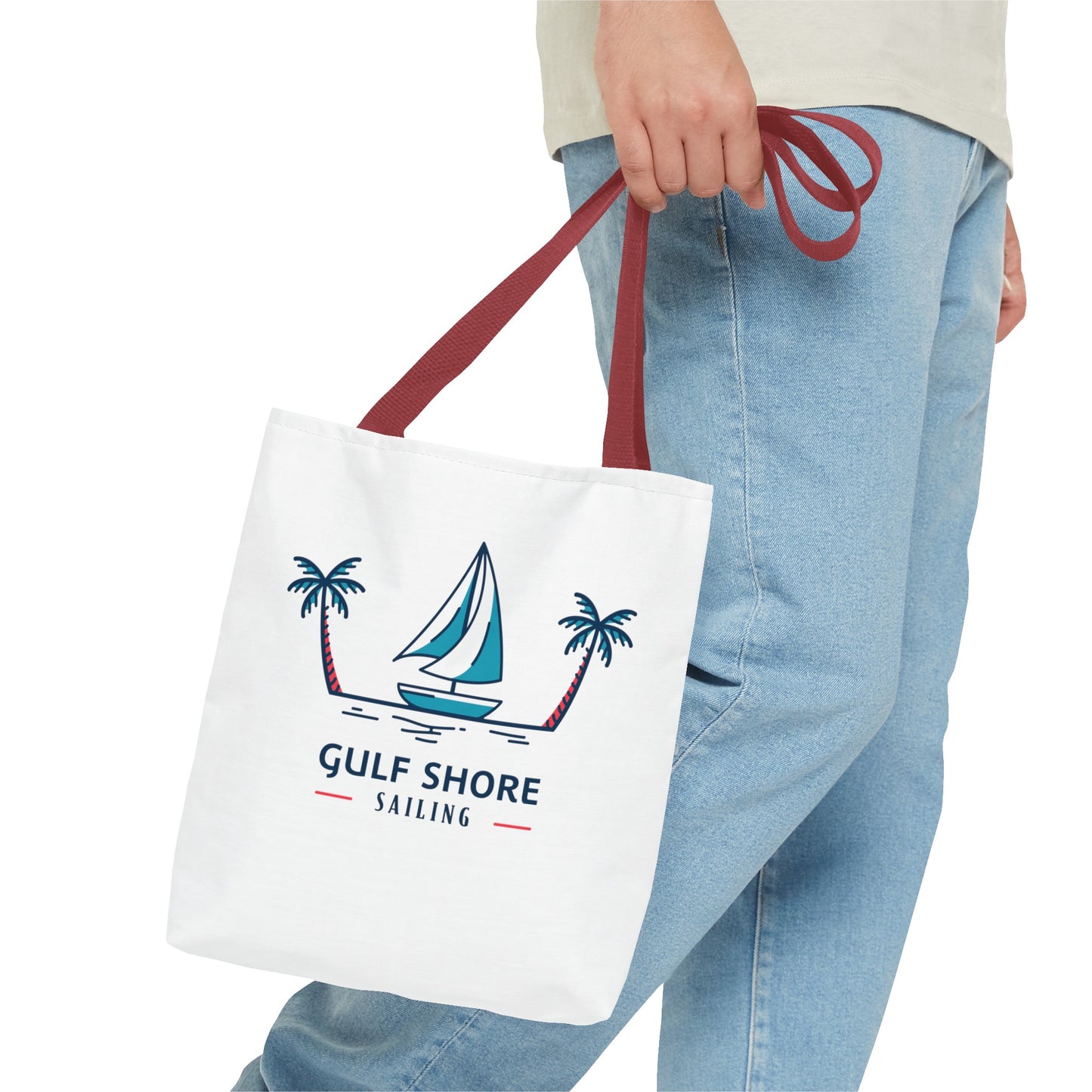 Gulf Shore Sailing Camper Tote Bag