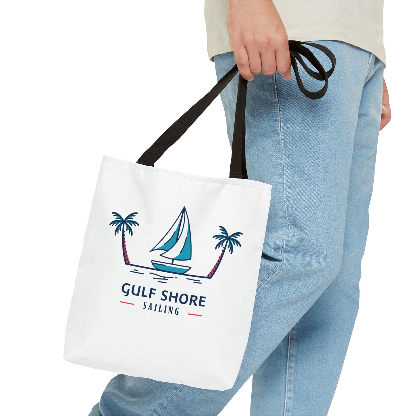 Gulf Shore Sailing Camper Tote Bag