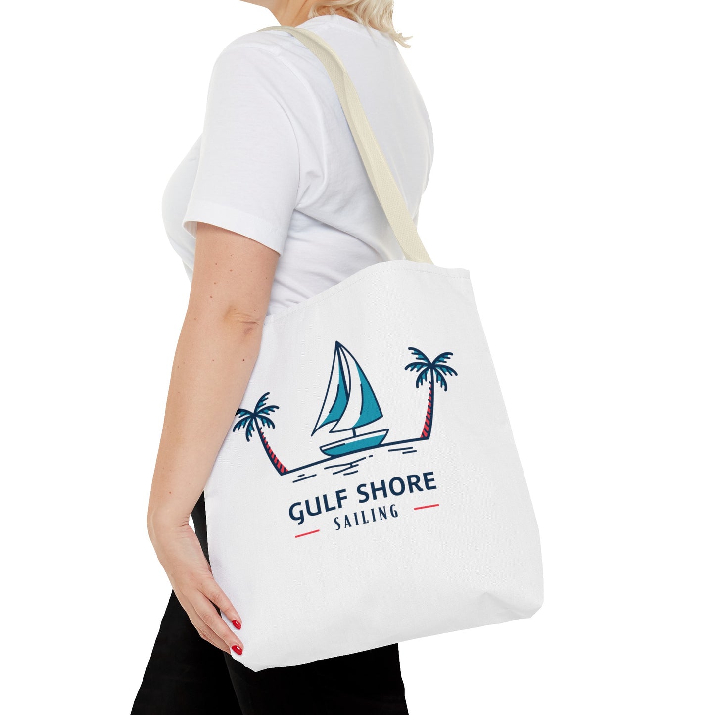 Gulf Shore Sailing Camper Tote Bag